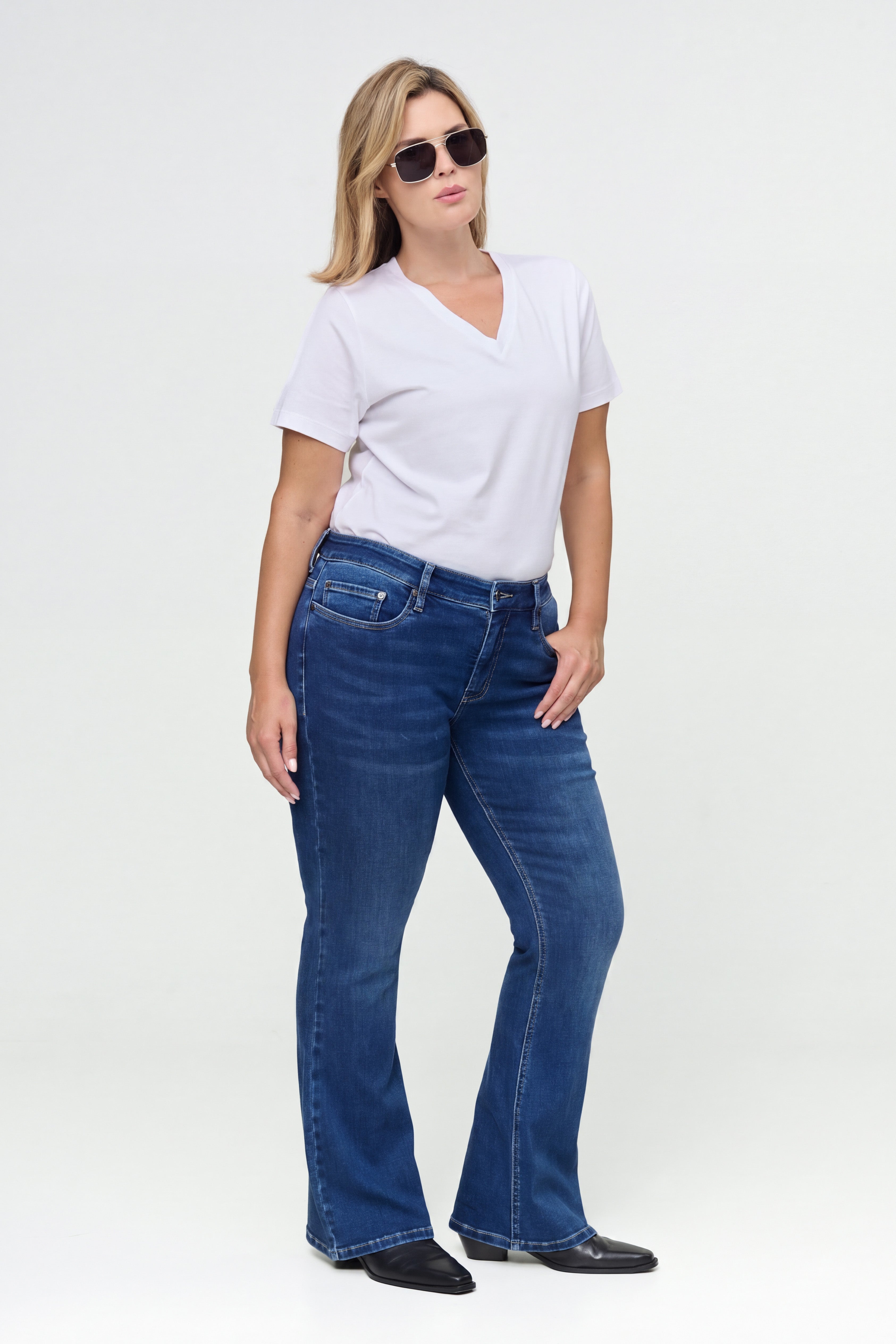 BOBI Mid-Rise Brooklyn Blue