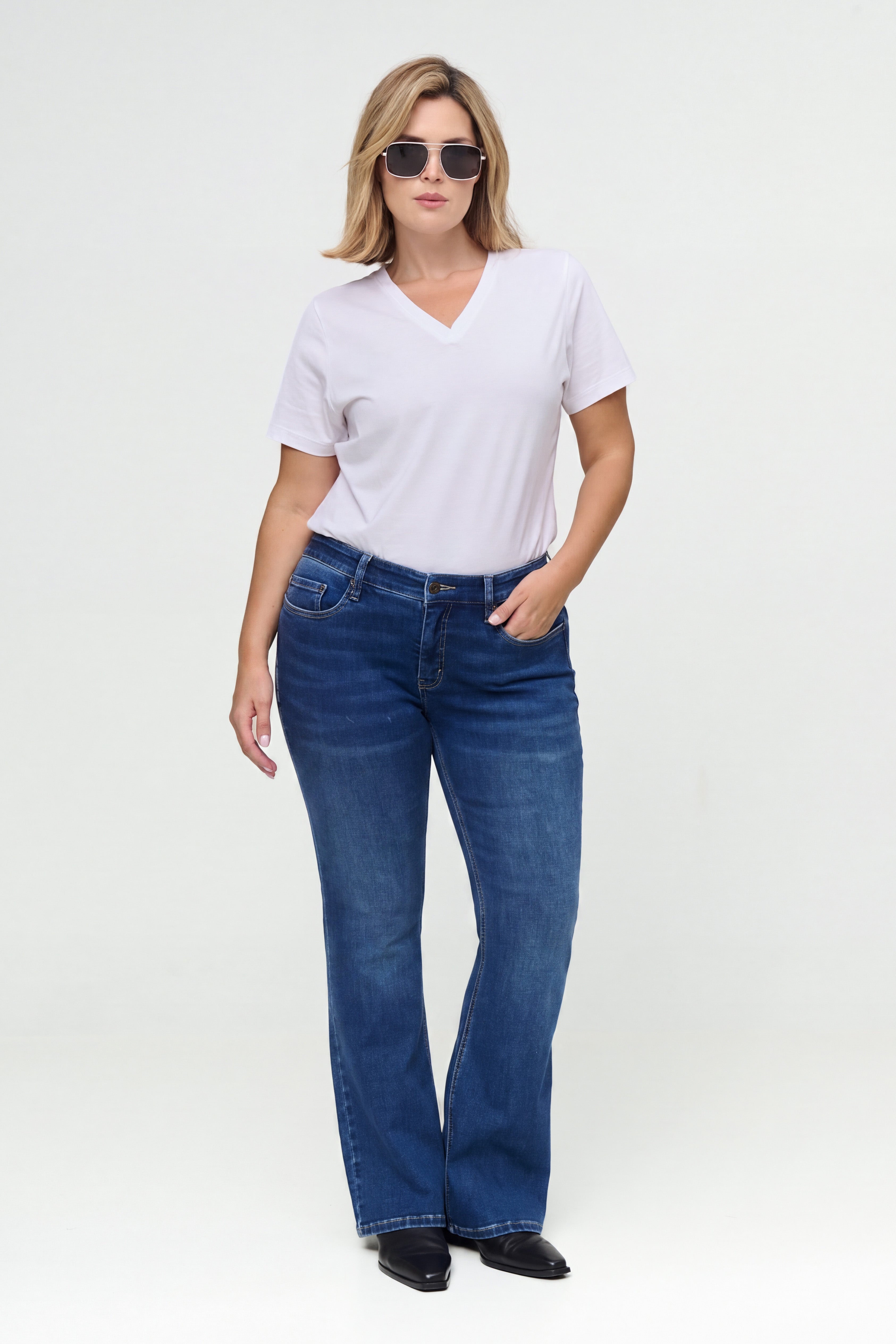 BOBI Mid-Rise Brooklyn Blue