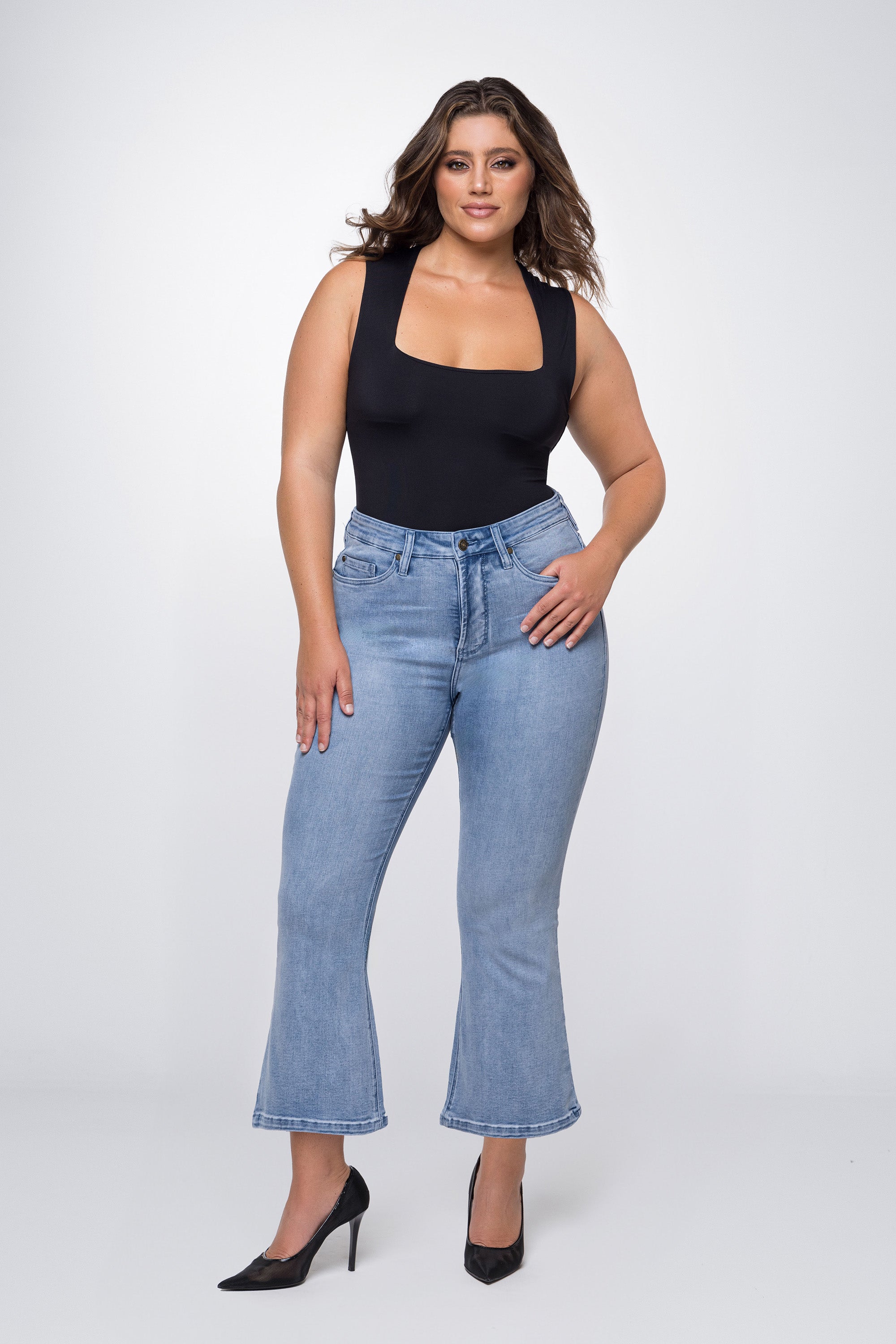 BOBI CROPPED Sunrise Blue